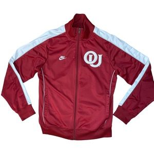 Nike‎ Oklahoma Sooners OU Full Zip Jacket Men’s Size Large Sooner Football
